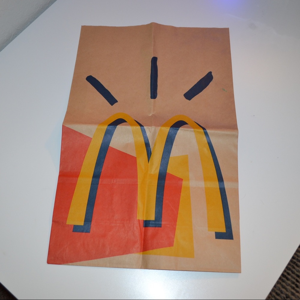 Travis scott McDonald’s bag